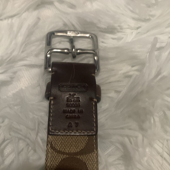 Vintage Coach Monogram Belt - Picture 3 of 4